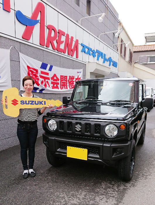 ジムニー納車 スズキアリーナ大阪西